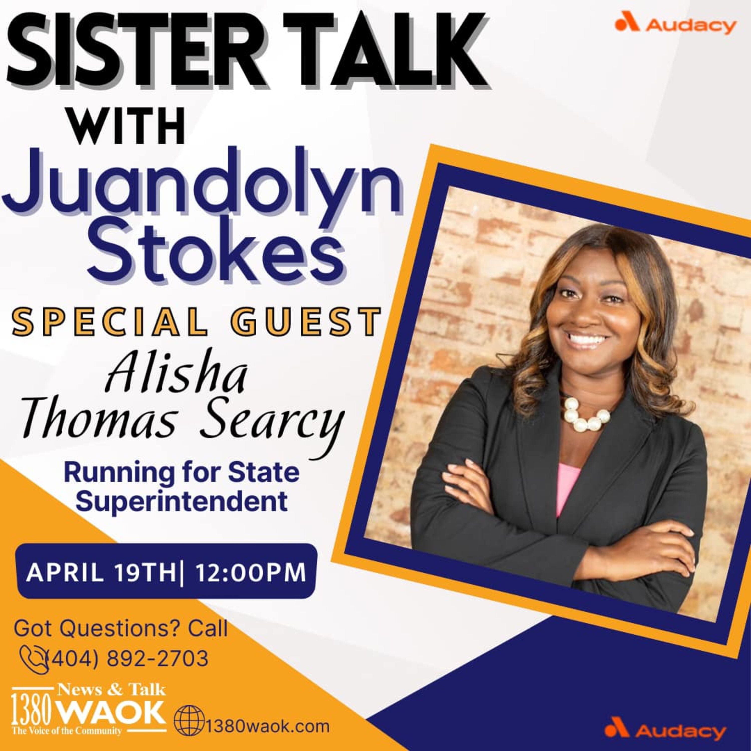 Sister Talk welcomes Alisha Thomas Searcy