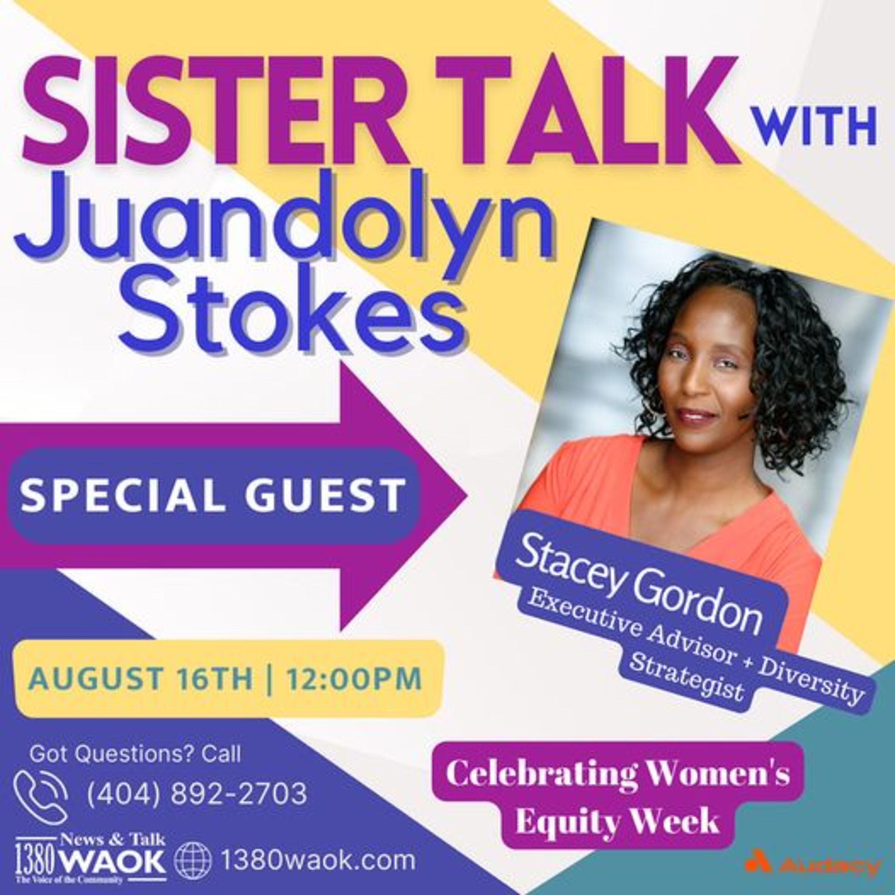 Sister Talk welcomes Stacey Gordon