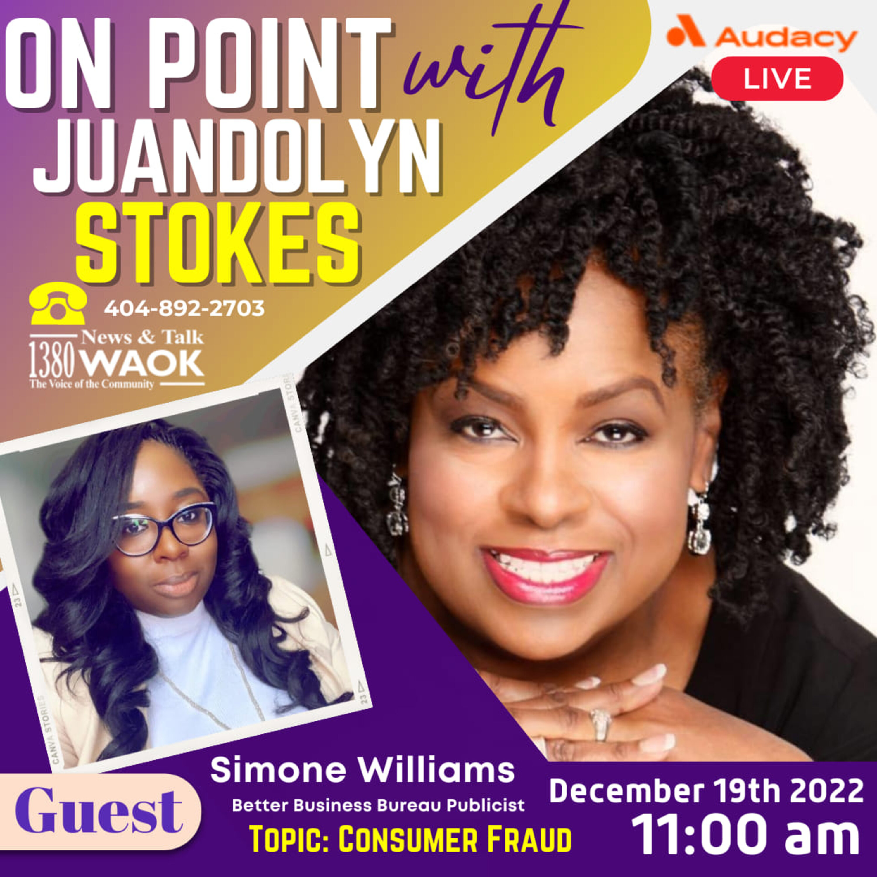 BBB publicist Simone Williams talks consumer fraud