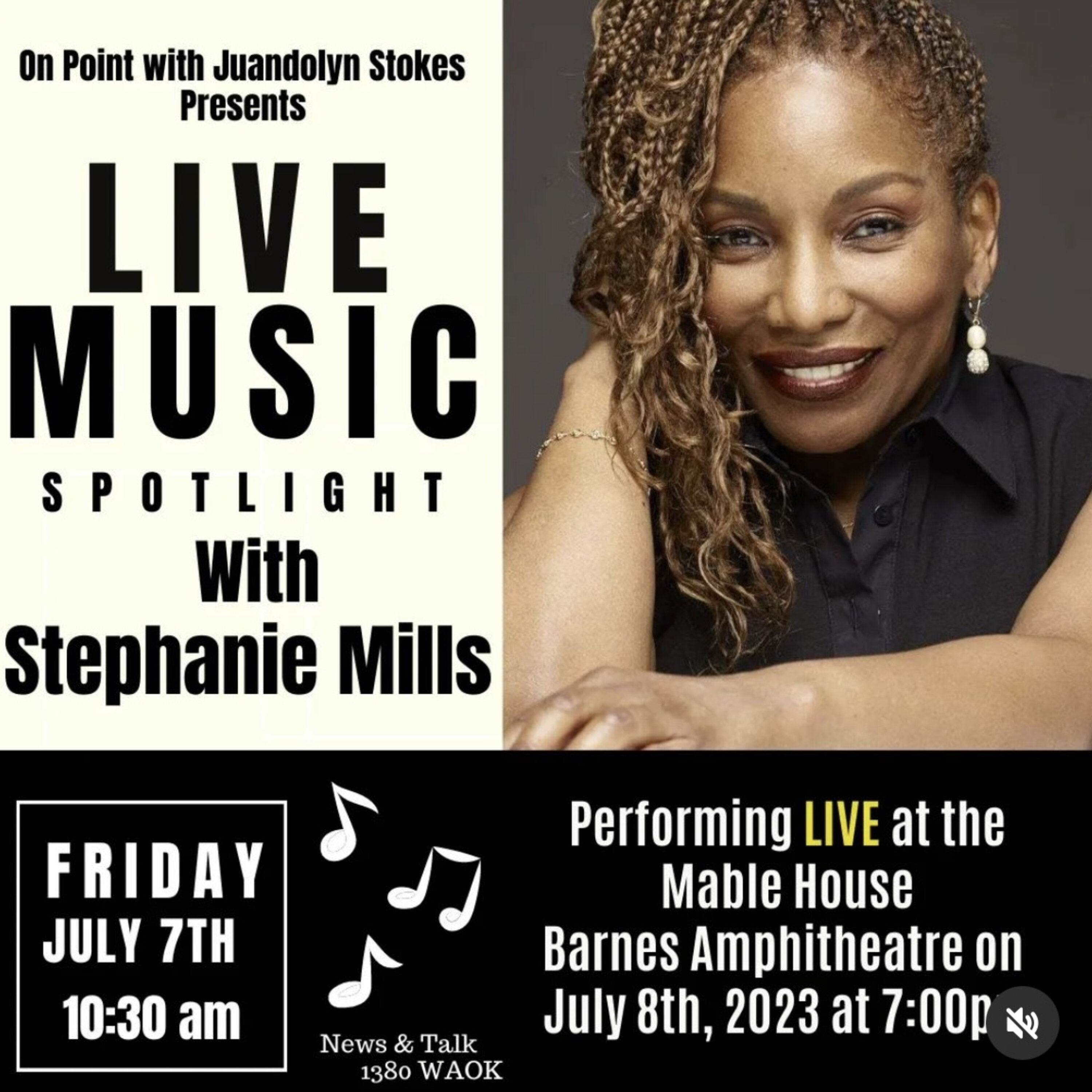 The legendary Stephanie Mills joins Juandolyn Stokes!