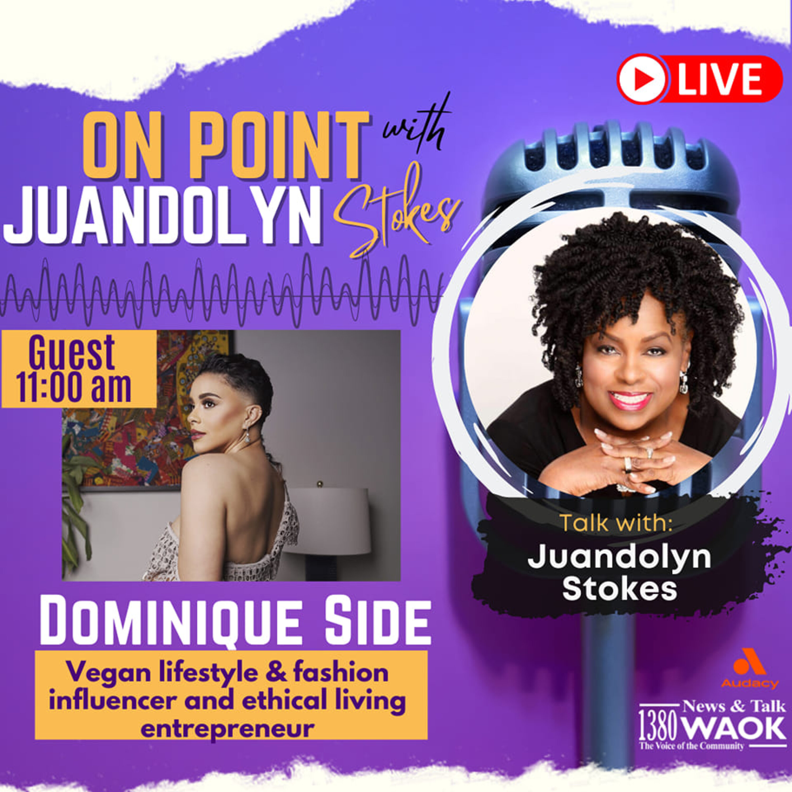 Fashion Influencer Dominique Side talks the Vegan lifestyle