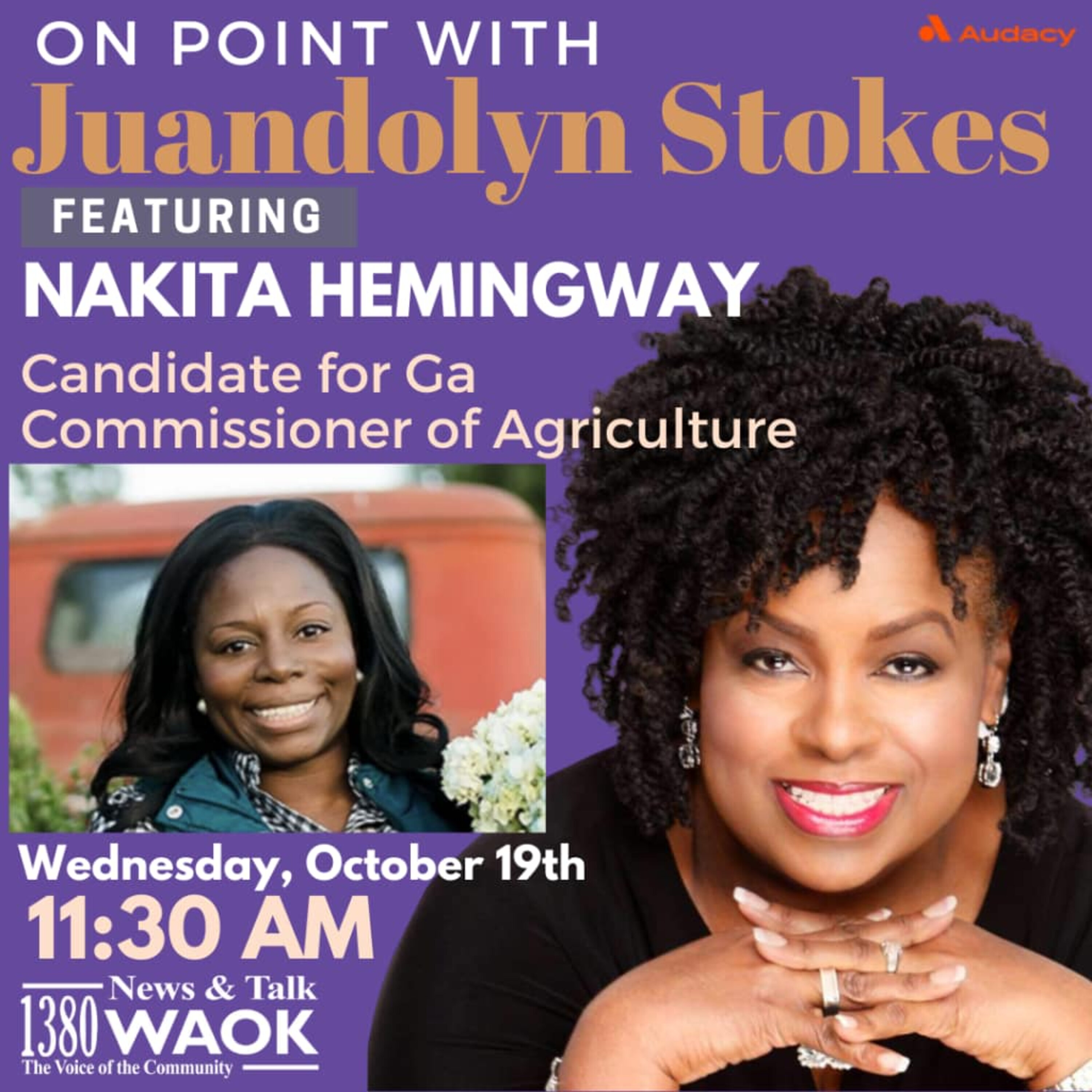 Nakita Hemingway is running for Georgia Commissioner of Agriculture