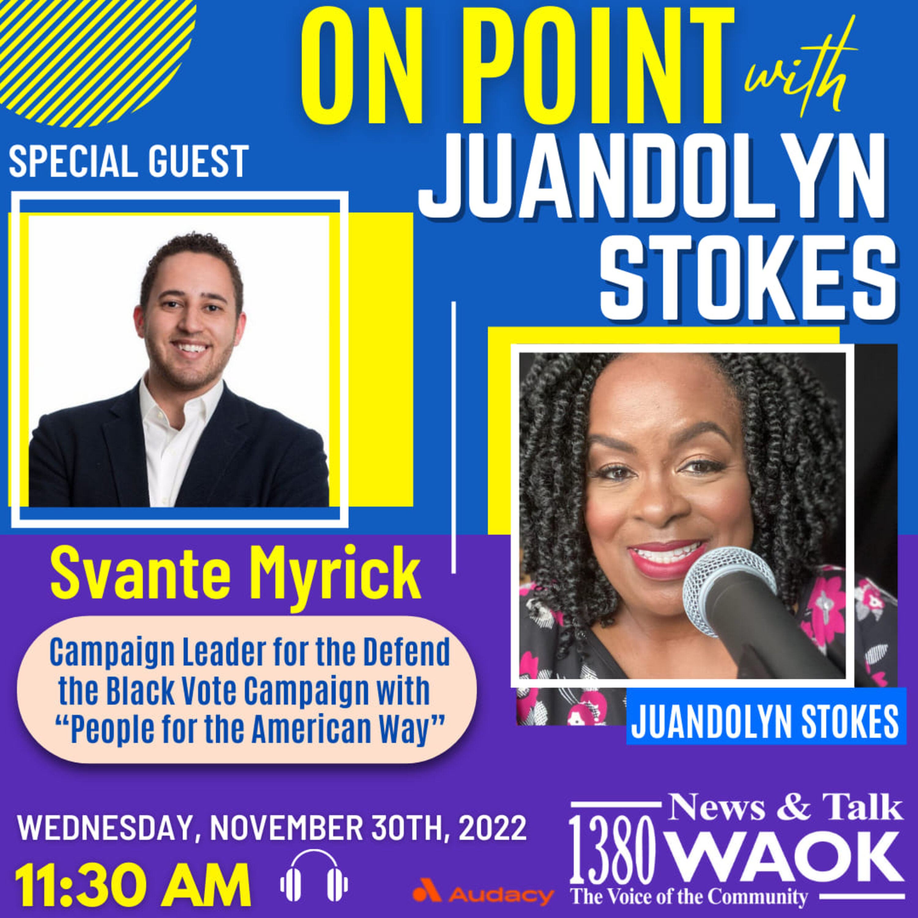 Svante Myrick on defending the Black Vote campaign