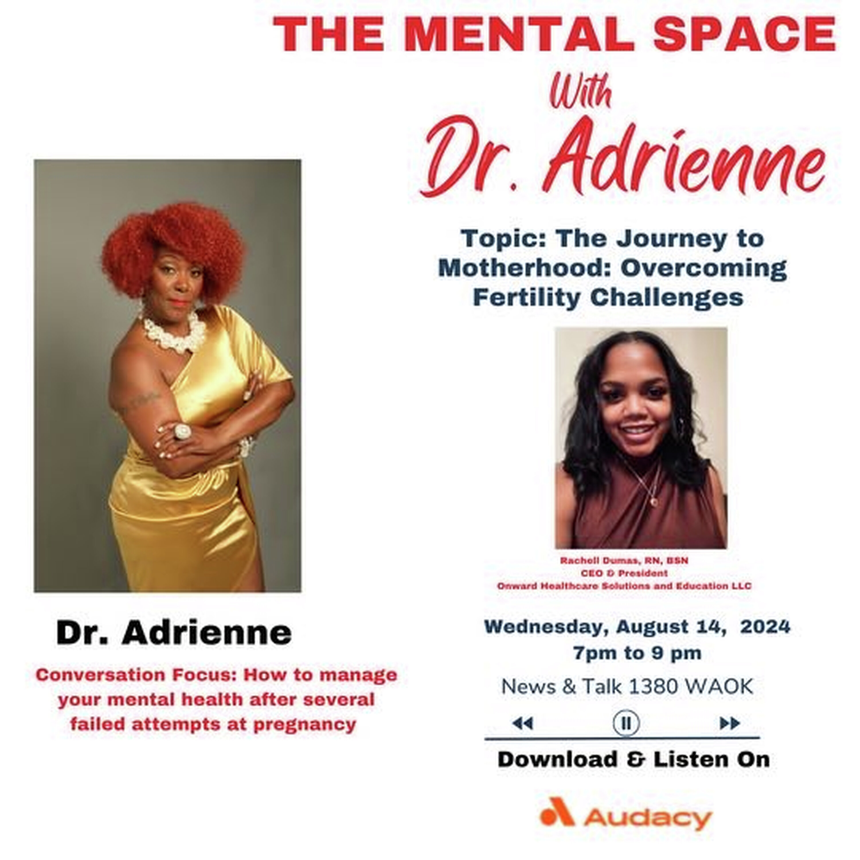 The Mental Space with Dr. Adrienne | The Journey to Motherhood