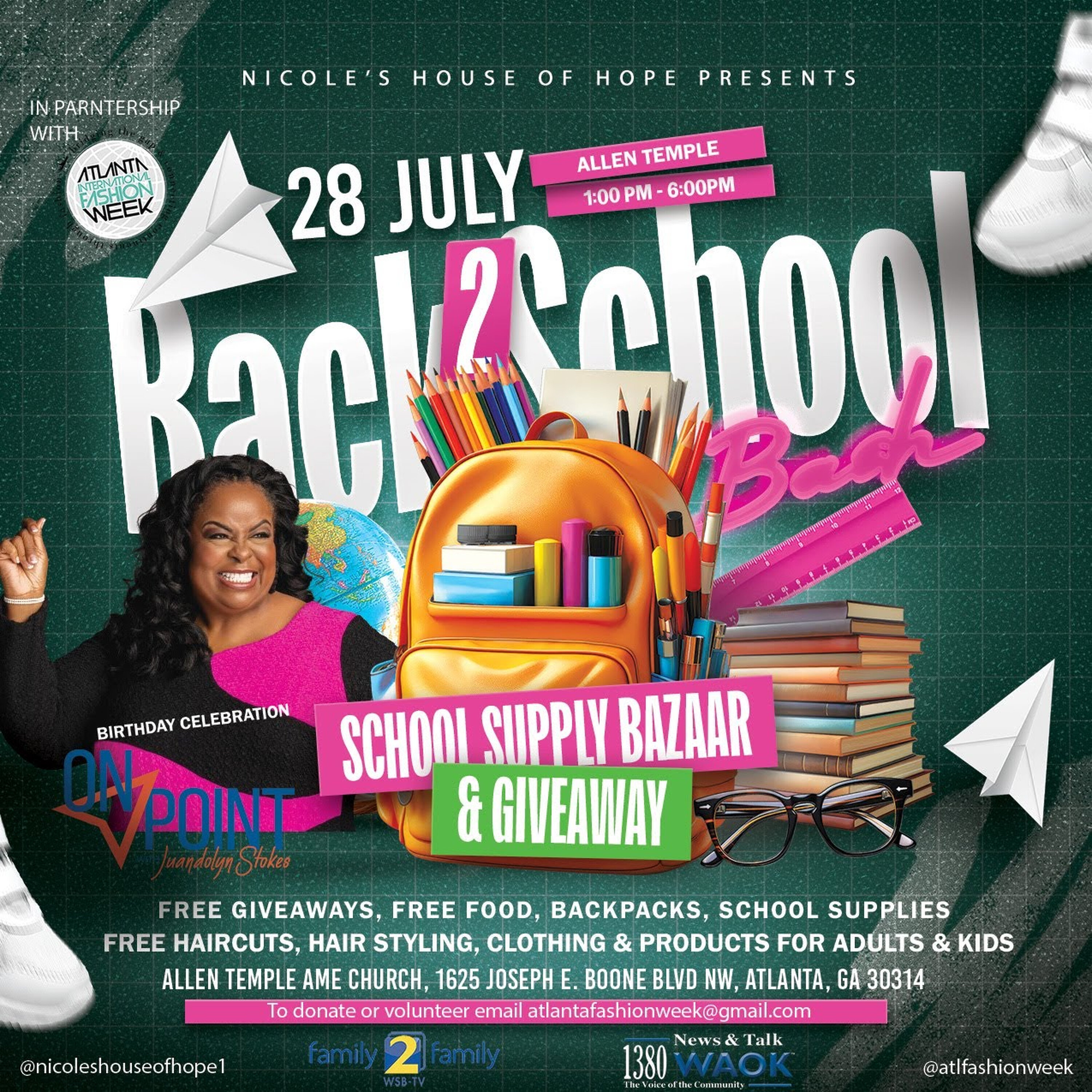 The Power of Community | A Back 2 School Bash Birthday Celebration