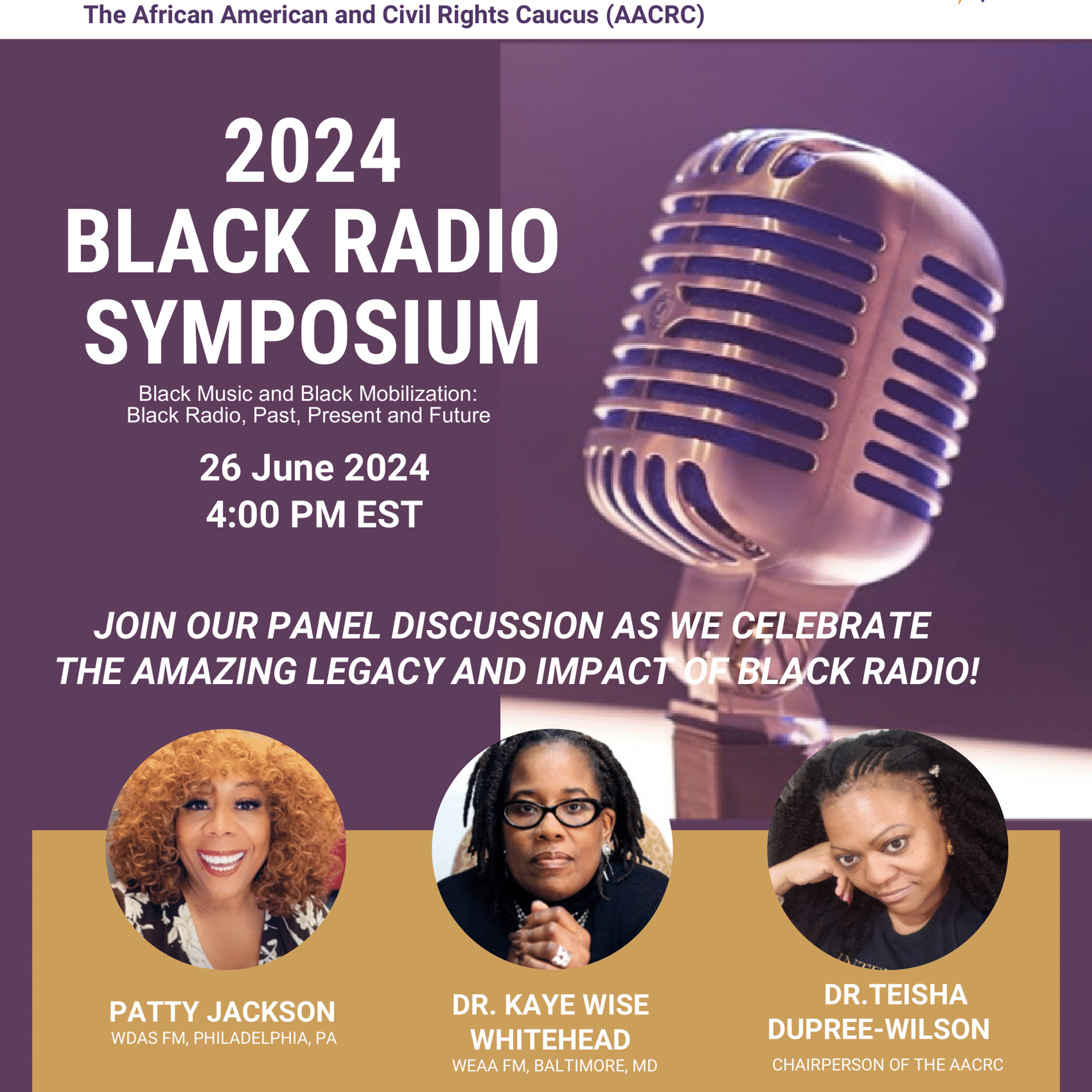 Black Radio Symposium 2024: Celebrating a Legacy of Influence