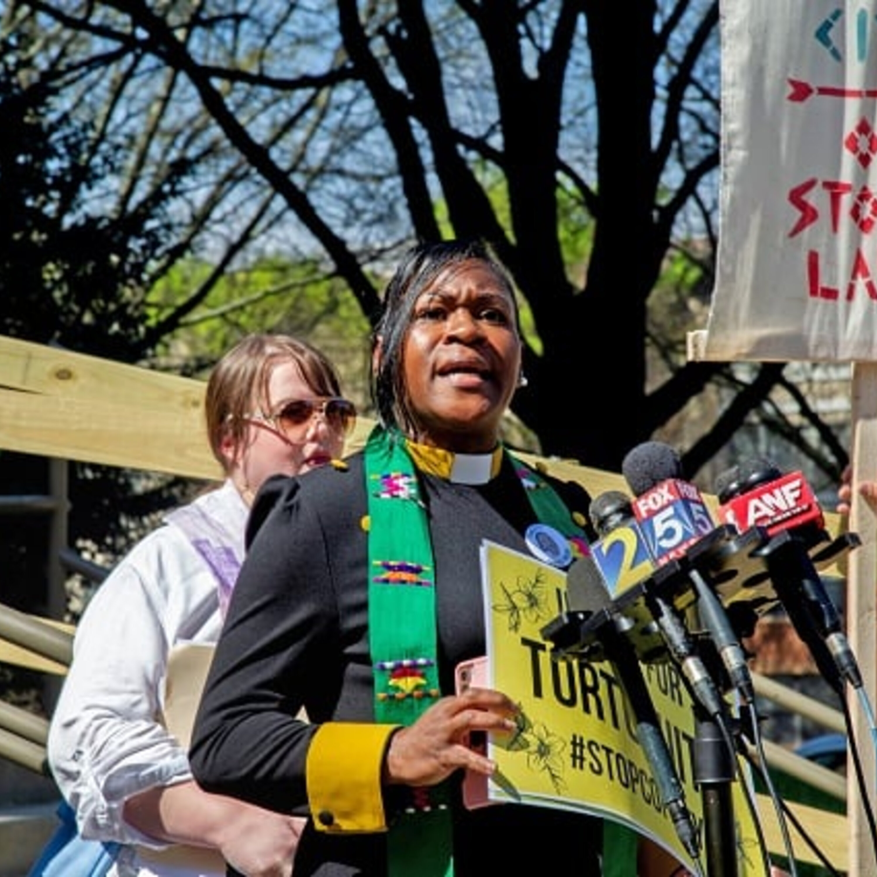 Rev Keyanna Jones Joins RRMS "Cop City Will Not Be Built"