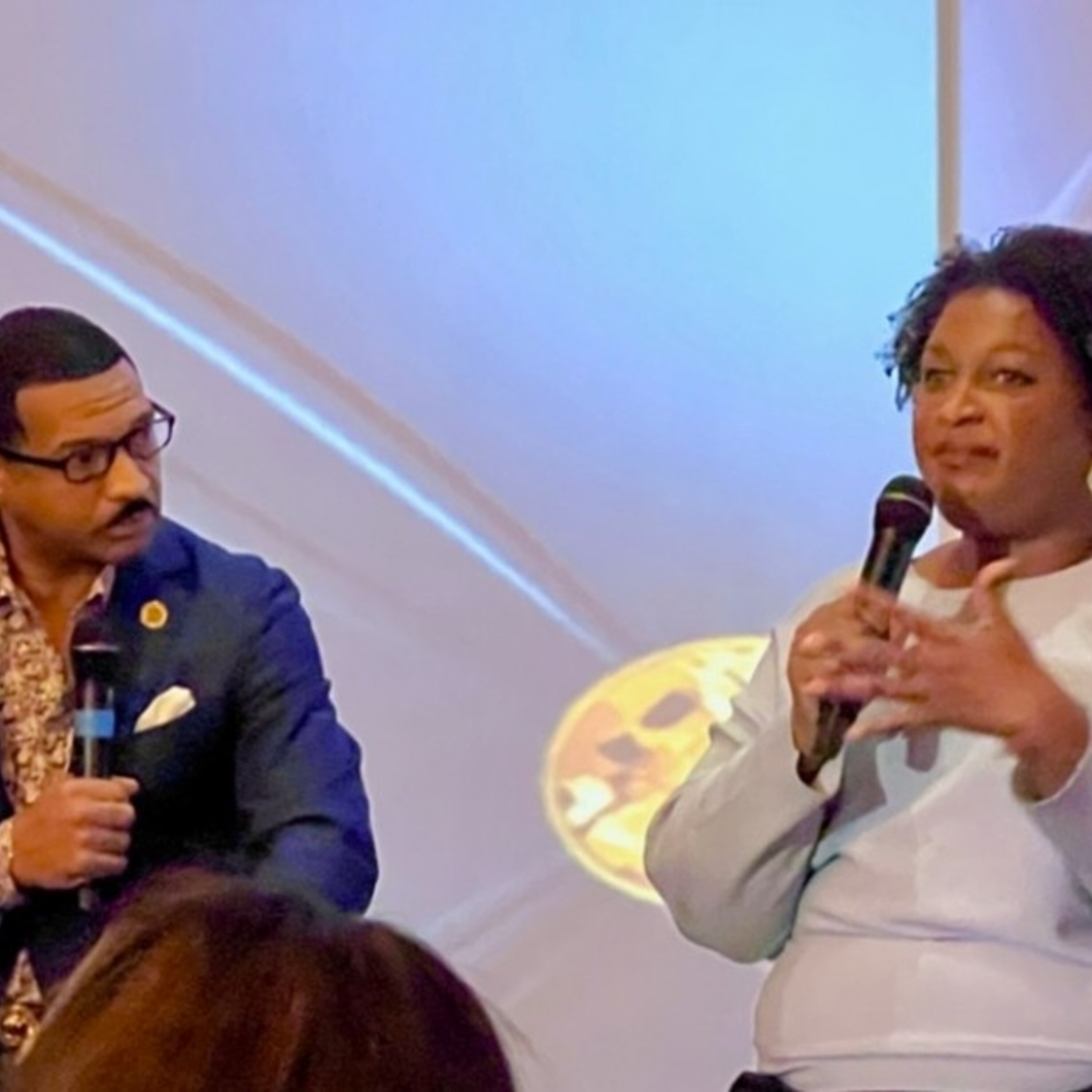 Dr. Rashad Richey Interviews Stacey Abrams, Says Vote Policy Not Personalities