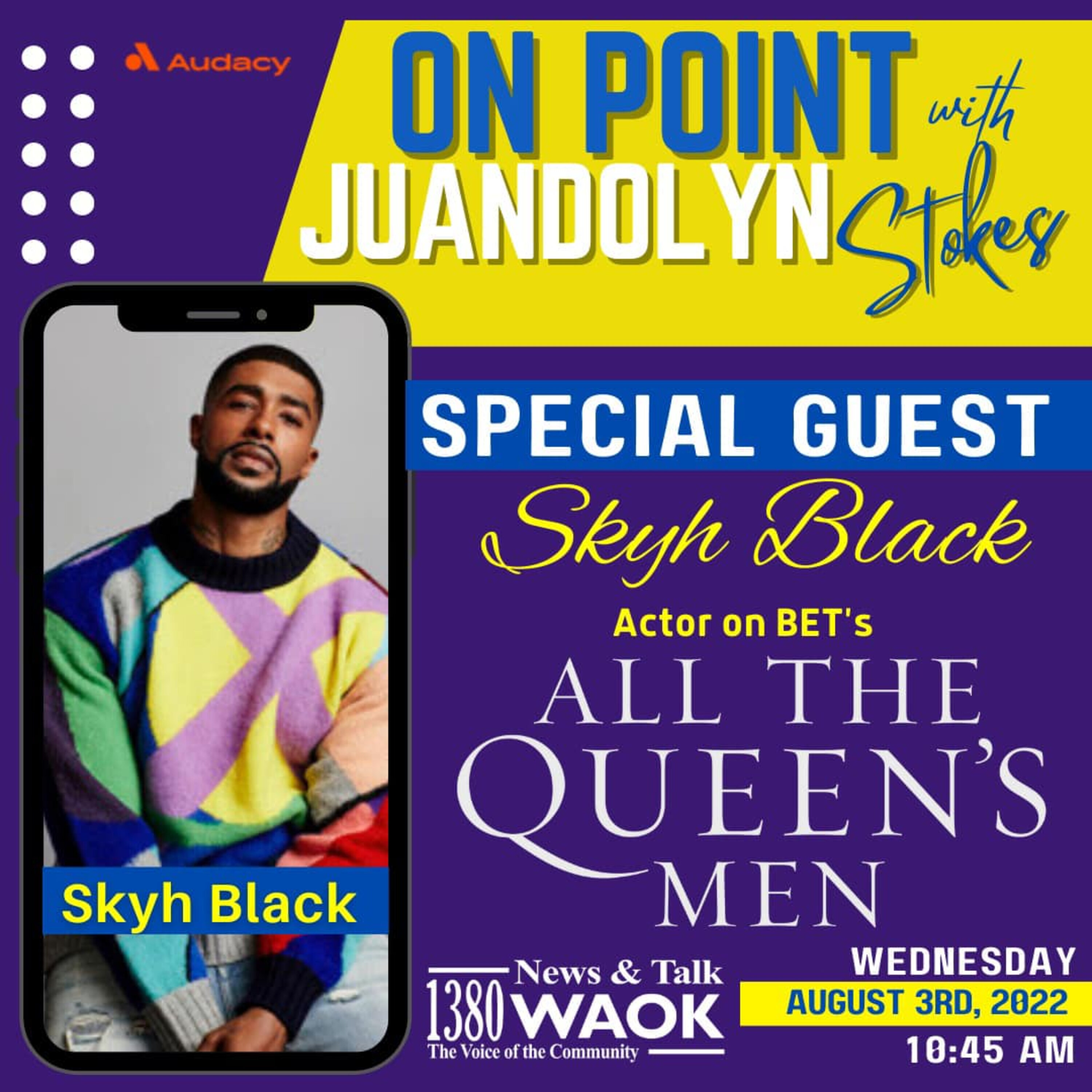 Actor Skyh Black talks about his role in BET's series