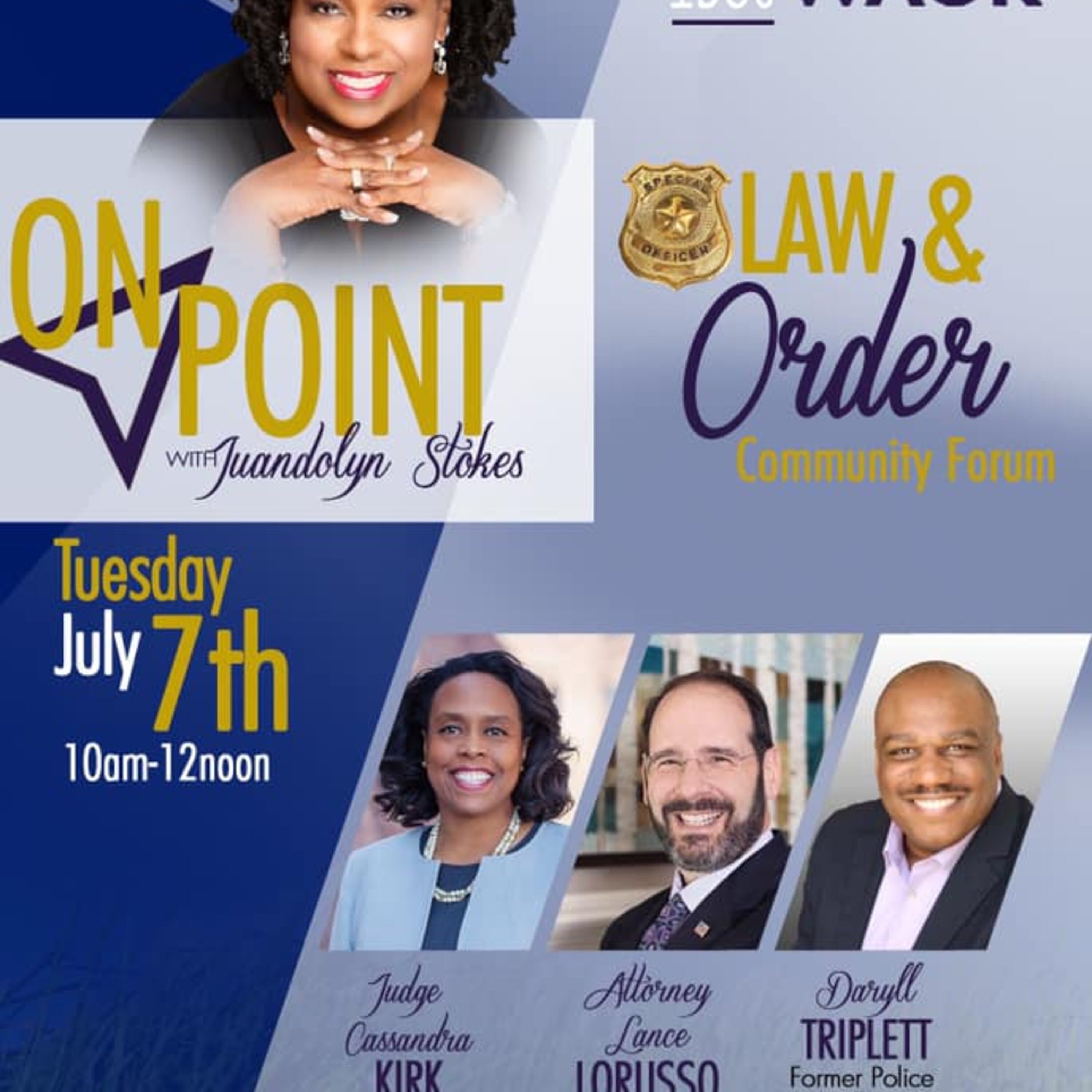 WAOK Presents Law & Order Community Forum