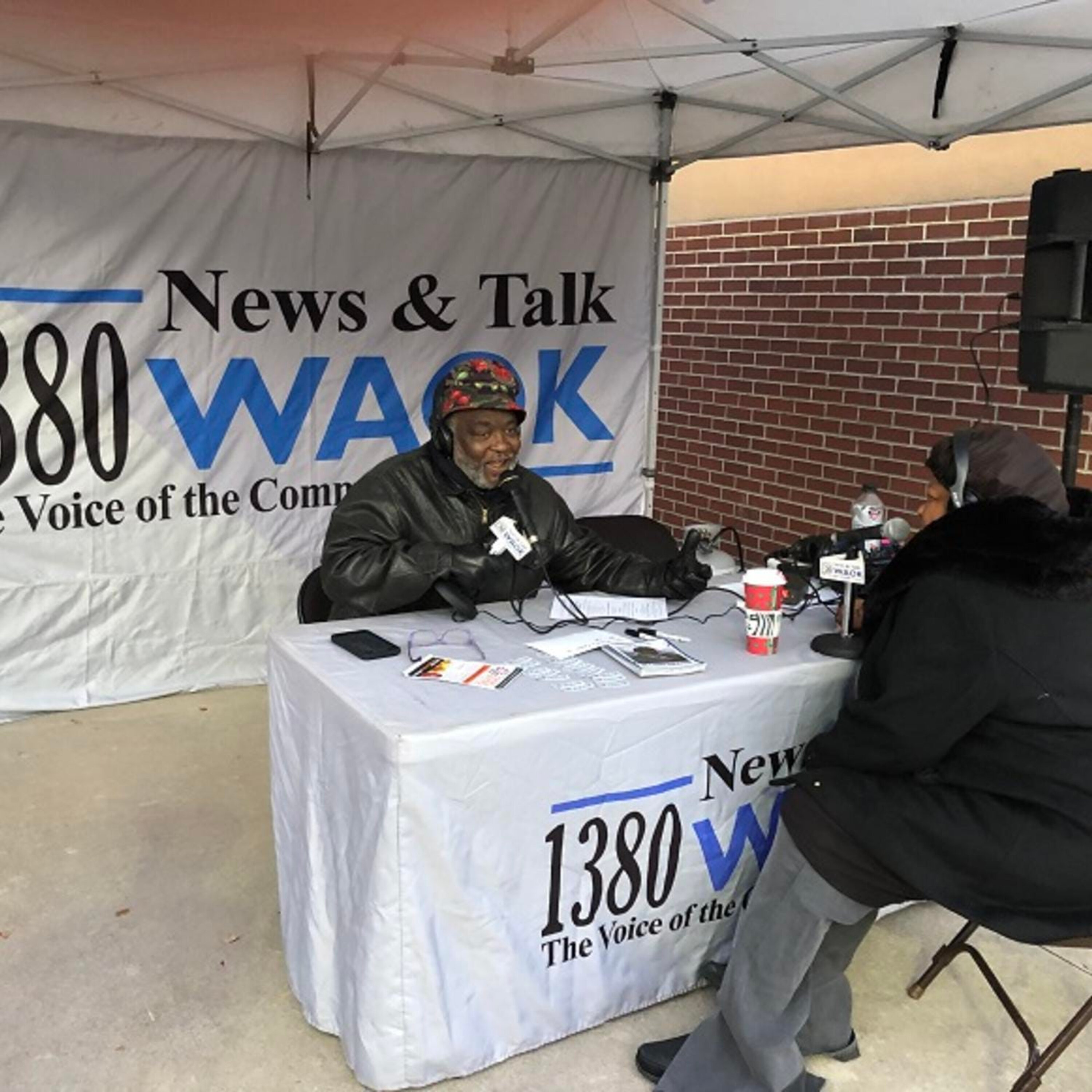 Dr.Slaughter with Elisabeth Omilami anf Hosea Helps 
