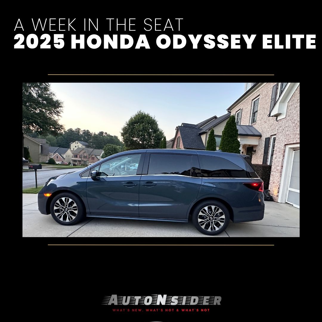 AutoNsider | A Week in the Seat: 2025 Honda Odyssey Elite