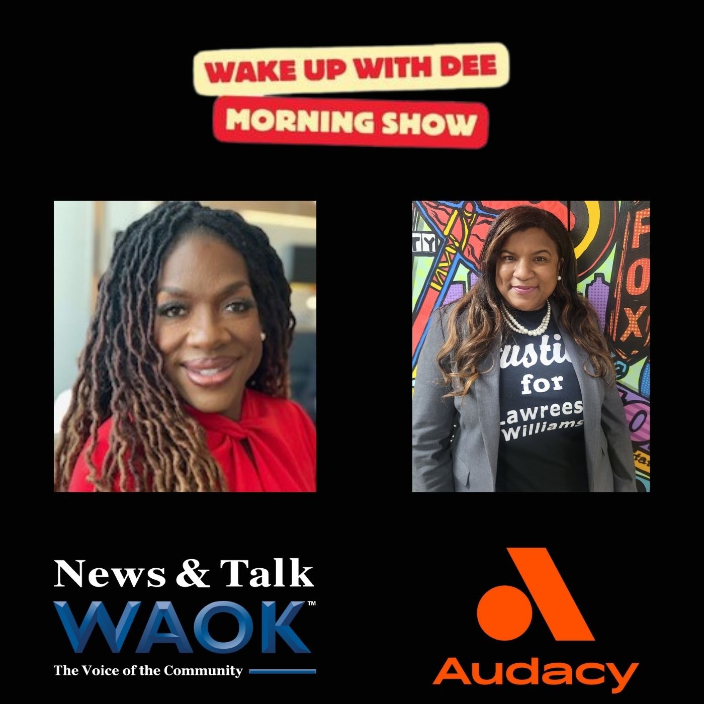 Wake Up with Dee Morning Show featuring Lacosha Williams