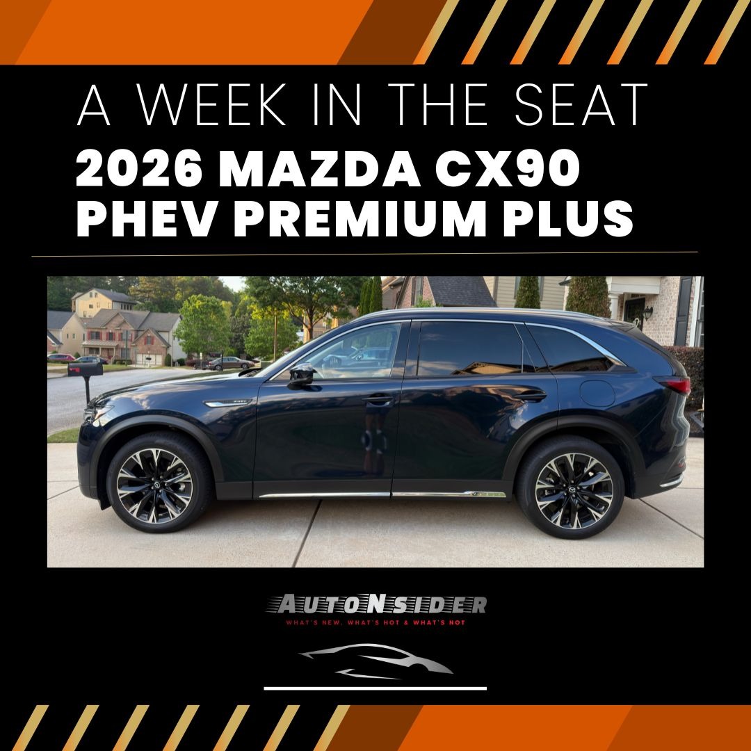 Week in the Seat: 2026 Mazda CX90 PHEV Premium Plus