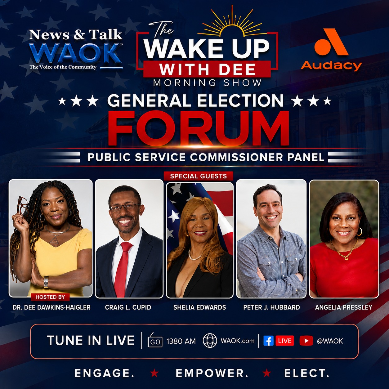 WUWD General Election Primary Forum: Public Service Commissioner Panel