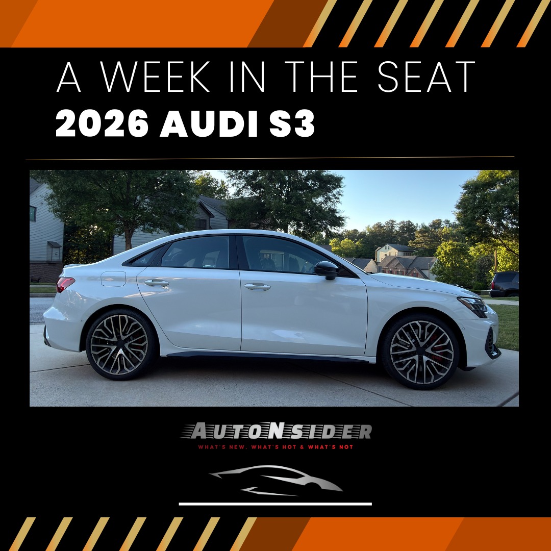 AutoNsider | Week in the Seat: 2026 Audi S3