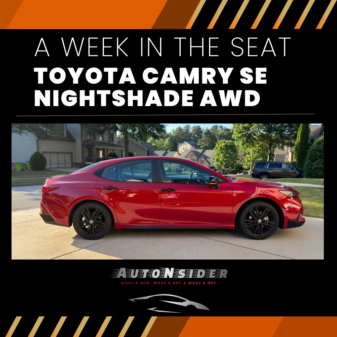 AutoNsider | Week in the Seat: 2026 Toyota Camry SE Nightshade AWD