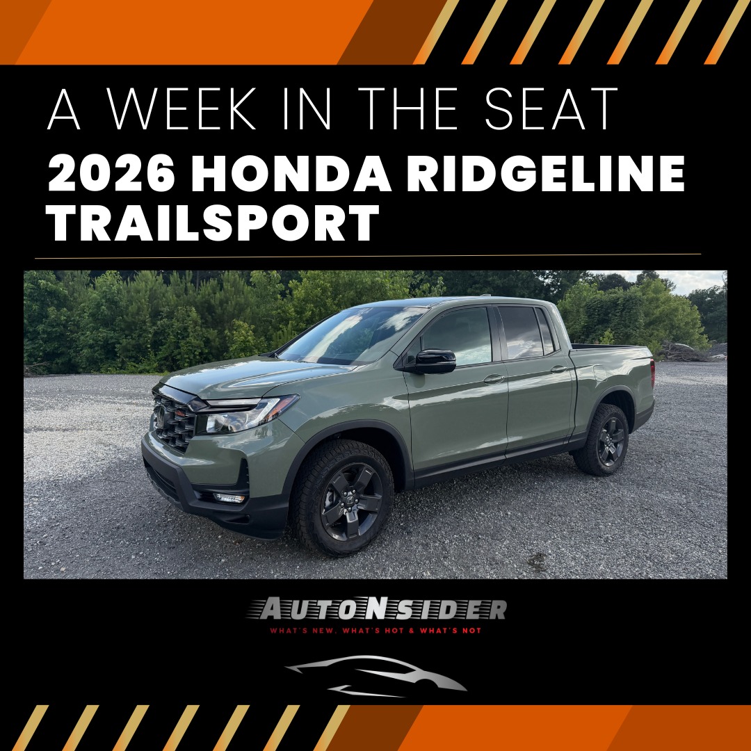 AutoNsider | Week in the Seat: ​2026 Honda Ridgeline TrailSport