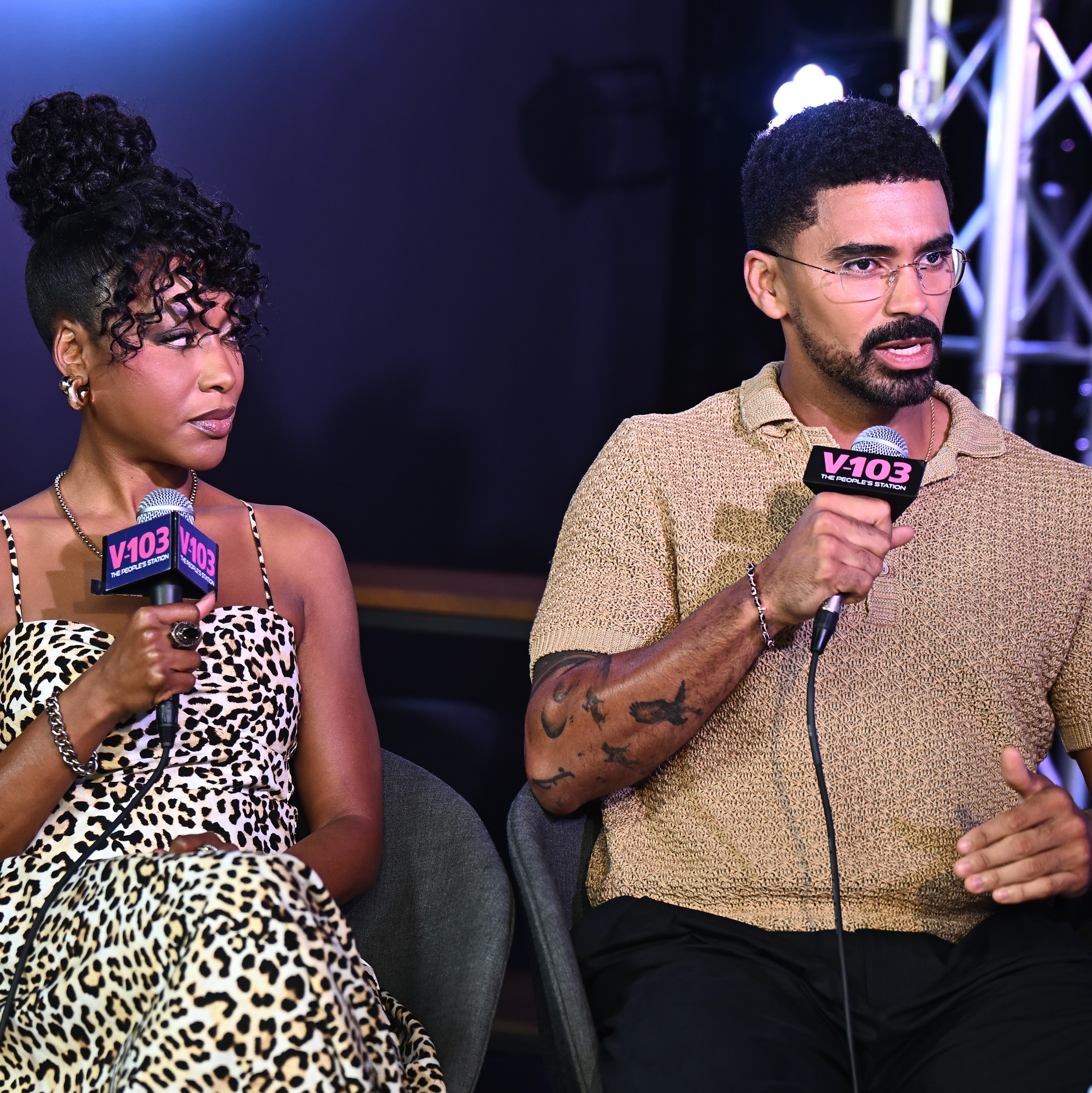 V-103's Big Tigger Morning Show: Gabrielle Dennis & Matthew Law of Netflix's 'Nemesis'