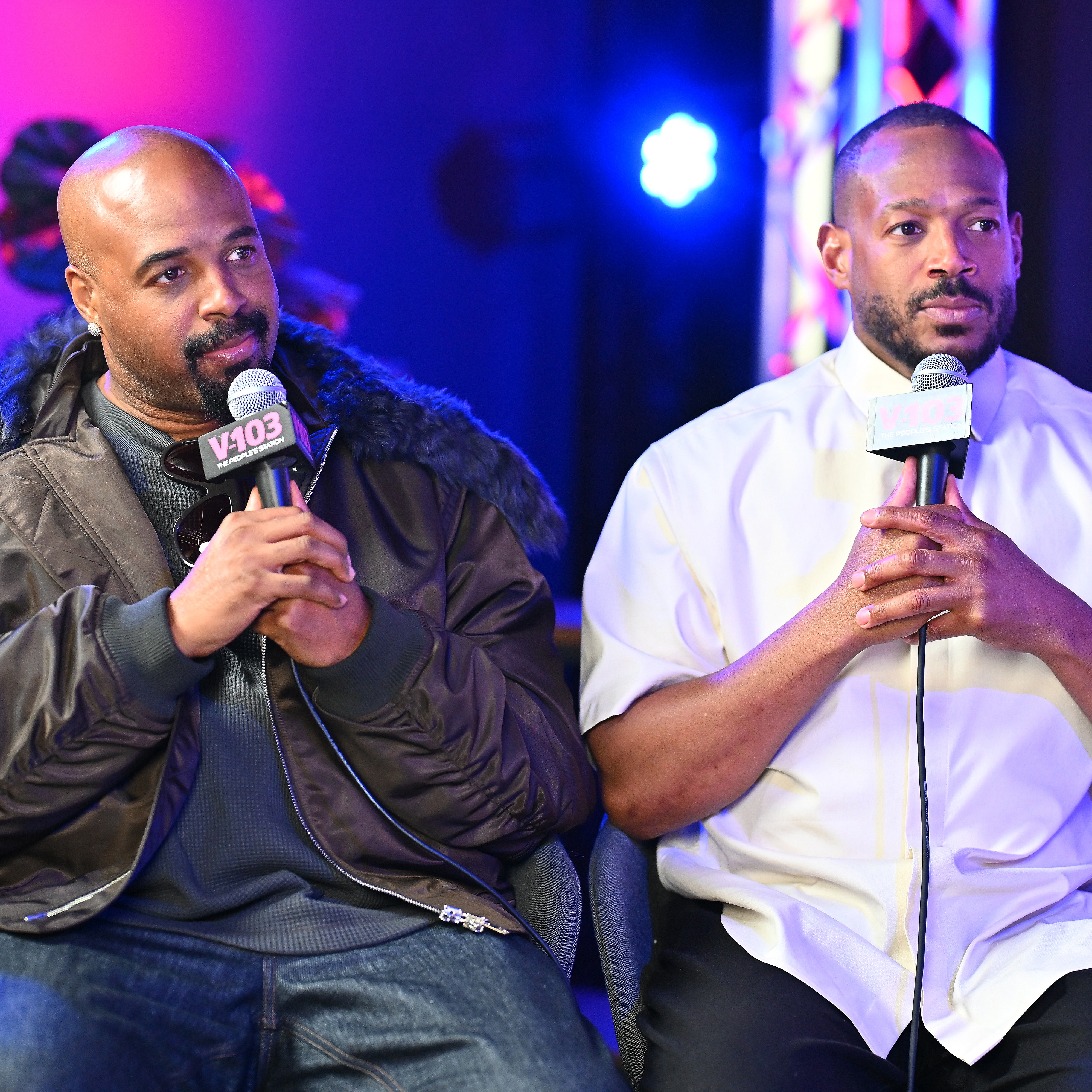 V-103's Big Tigger Morning Show: Shawn + Marlon Wayans