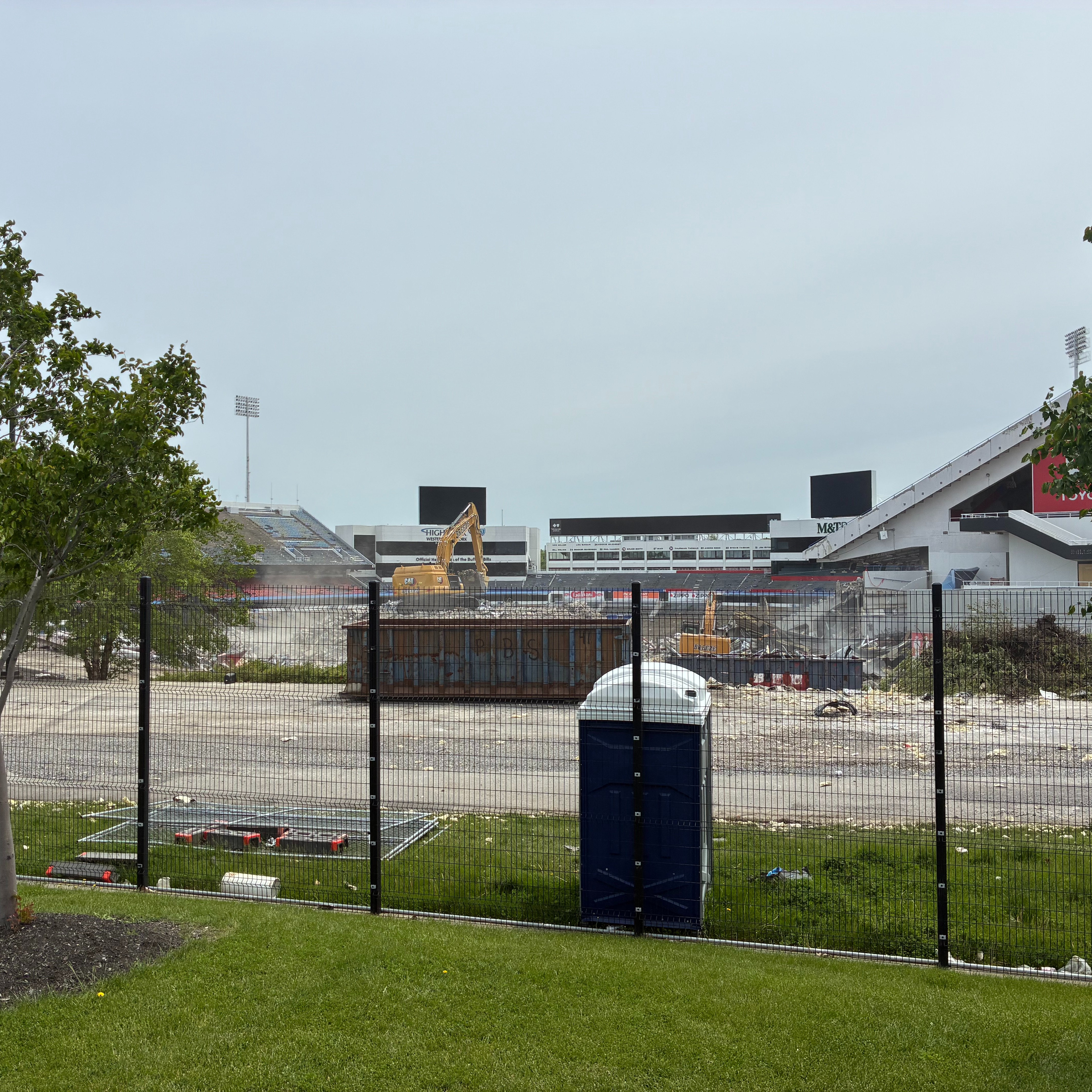 Erie County Executive Mark Poloncarz on the progress of demolition of the old Highmark Stadium, the future of the site, and the future of the ECC South Campus site