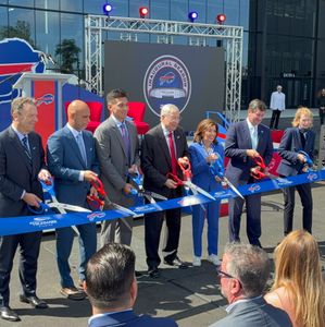 Highmark Stadium ribbon-cutting ceremony