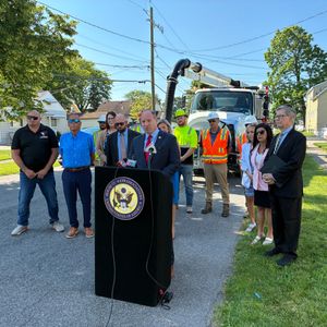 Congressman Tim Kennedy (NY-26) announces nearly $1 million in federal funding for the Erie County Water Authority's efforts to rid lead from water supplies