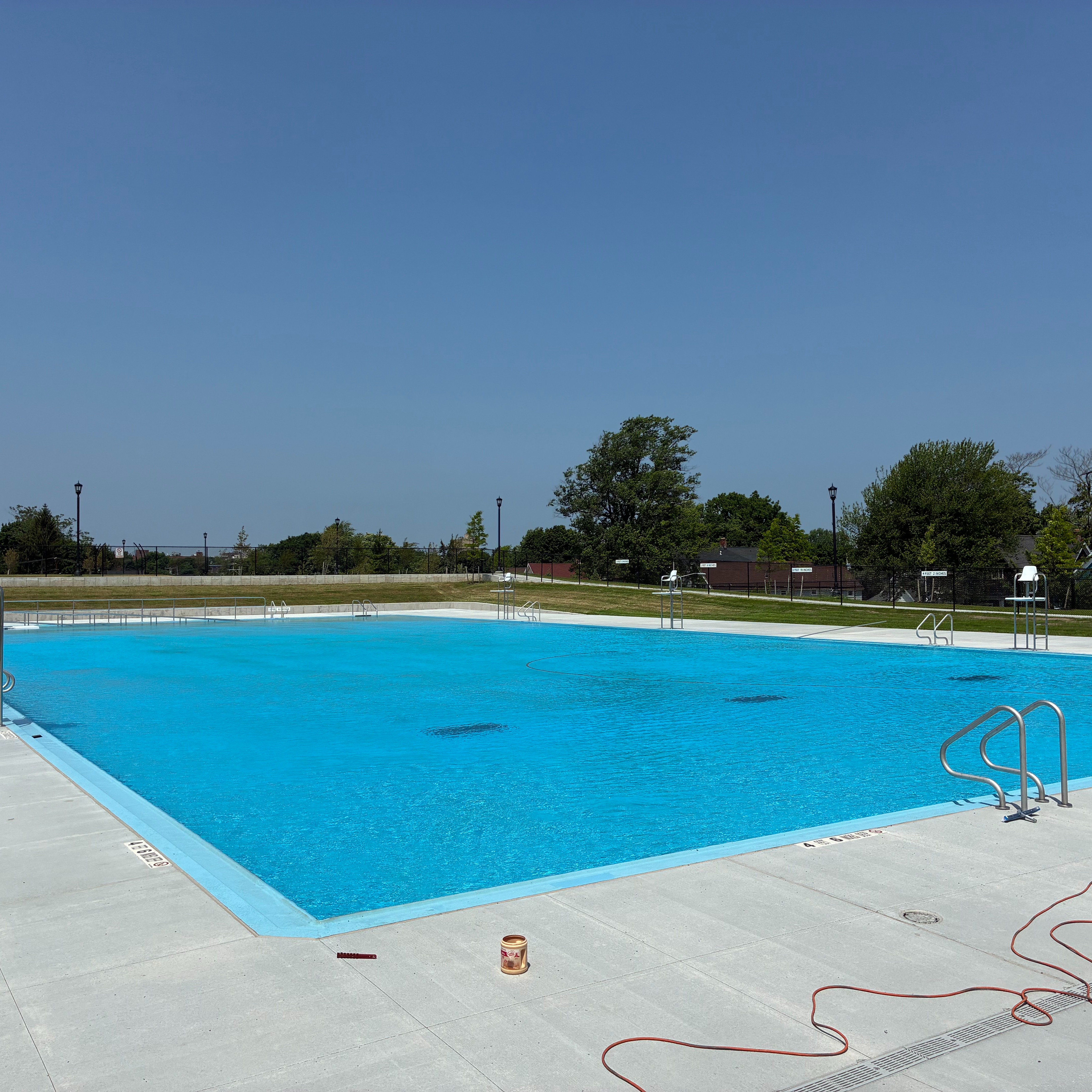 Buffalo's interim parks commissioner Stephen Buccilli on the opening of city pools on Wednesday