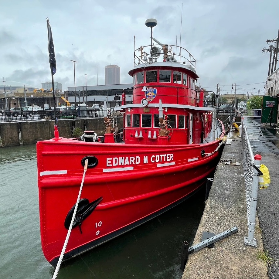 E.M. Cotter fireboat Cpt. Michael Kick on the fireboat's continued efforts to serve the City of Buffalo