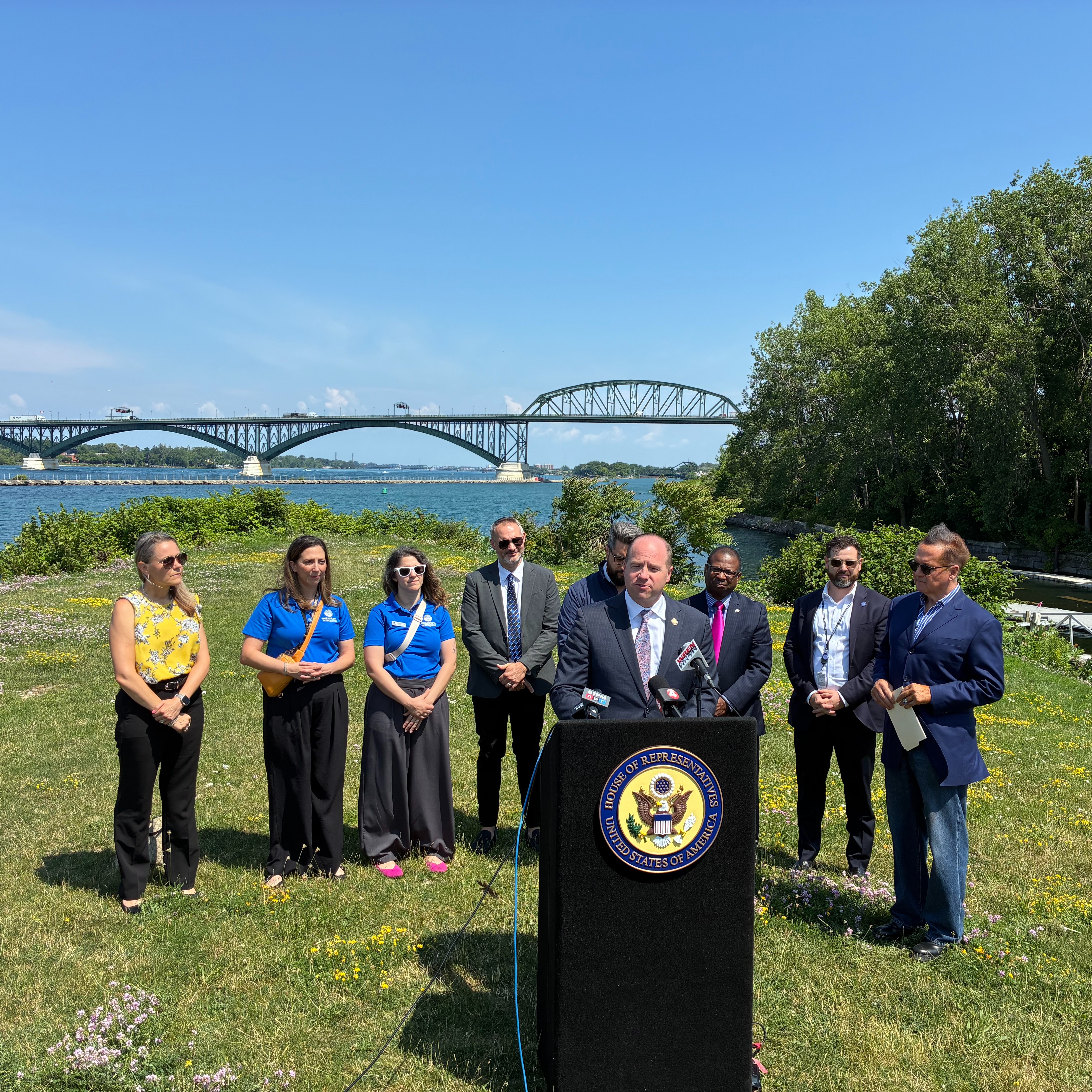 Congressman Tim Kennedy (D, NY-26) pushes for the passing of his NEXUS for Families Act through the House of Representatives