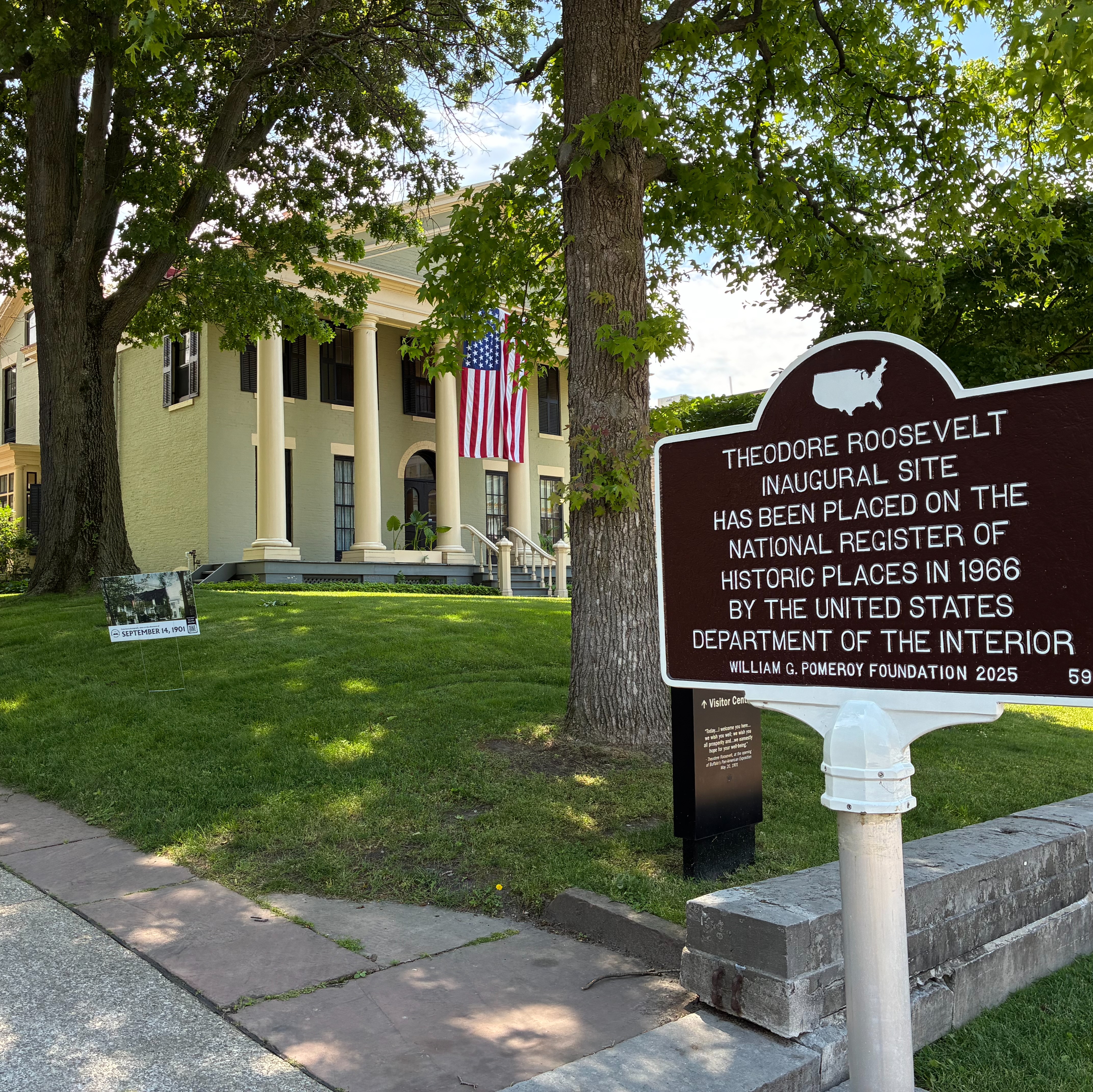 Spencer Morgan from the Theodore Roosevelt Inaugural National Historic Site on U.S. Sen. Chuck Schumer's call on the National Park Service to release this year's funds for the site