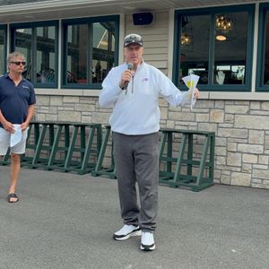 Bills Hall of Fame quarterback Jim Kelly at his annual celebrity golf tournament in Batavia