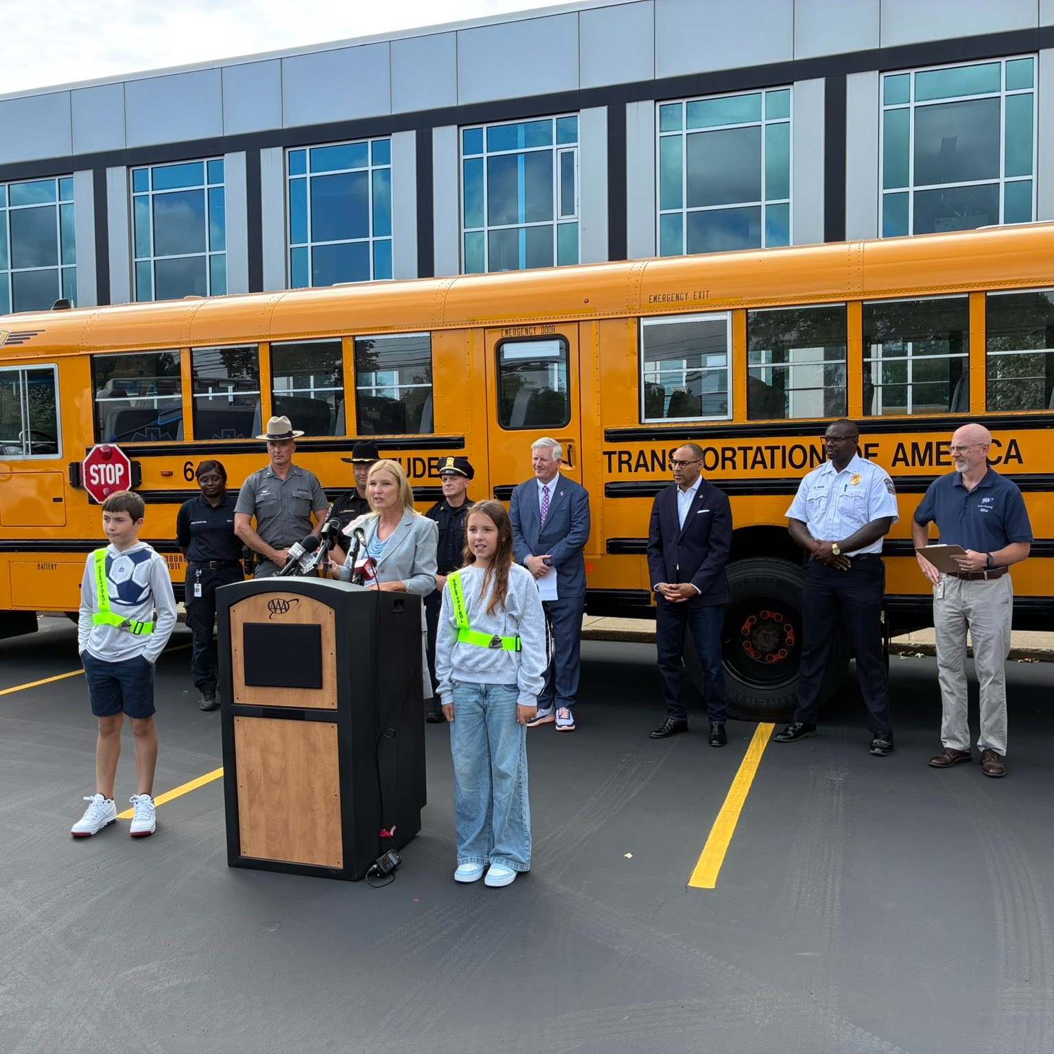 AAA of Western and Central New York hosts its annual “School’s Open, Drive Carefully” press conference