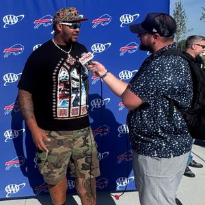 Bills offensive tackle Dion Dawkins talks final preparations for the upcoming 2026 season