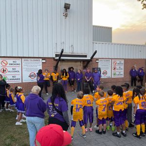 Community prayer for 11-year-old Marcus, the Black Rock-Riverside football player who went into cardiac arrest during a game on Saturday at Riverside Park