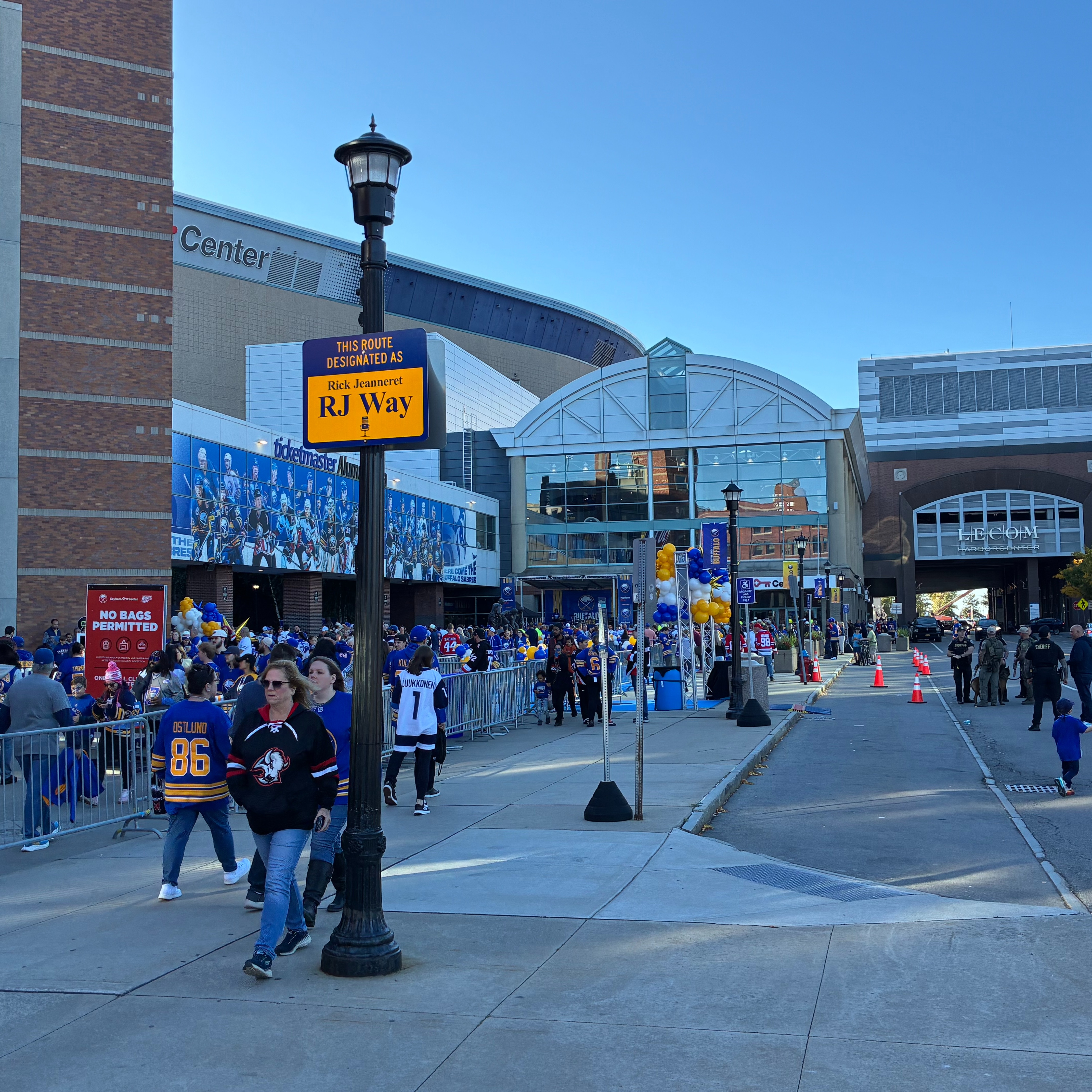 Sabres fans on the upcoming season of hockey, and the vibes of Downtown Buffalo