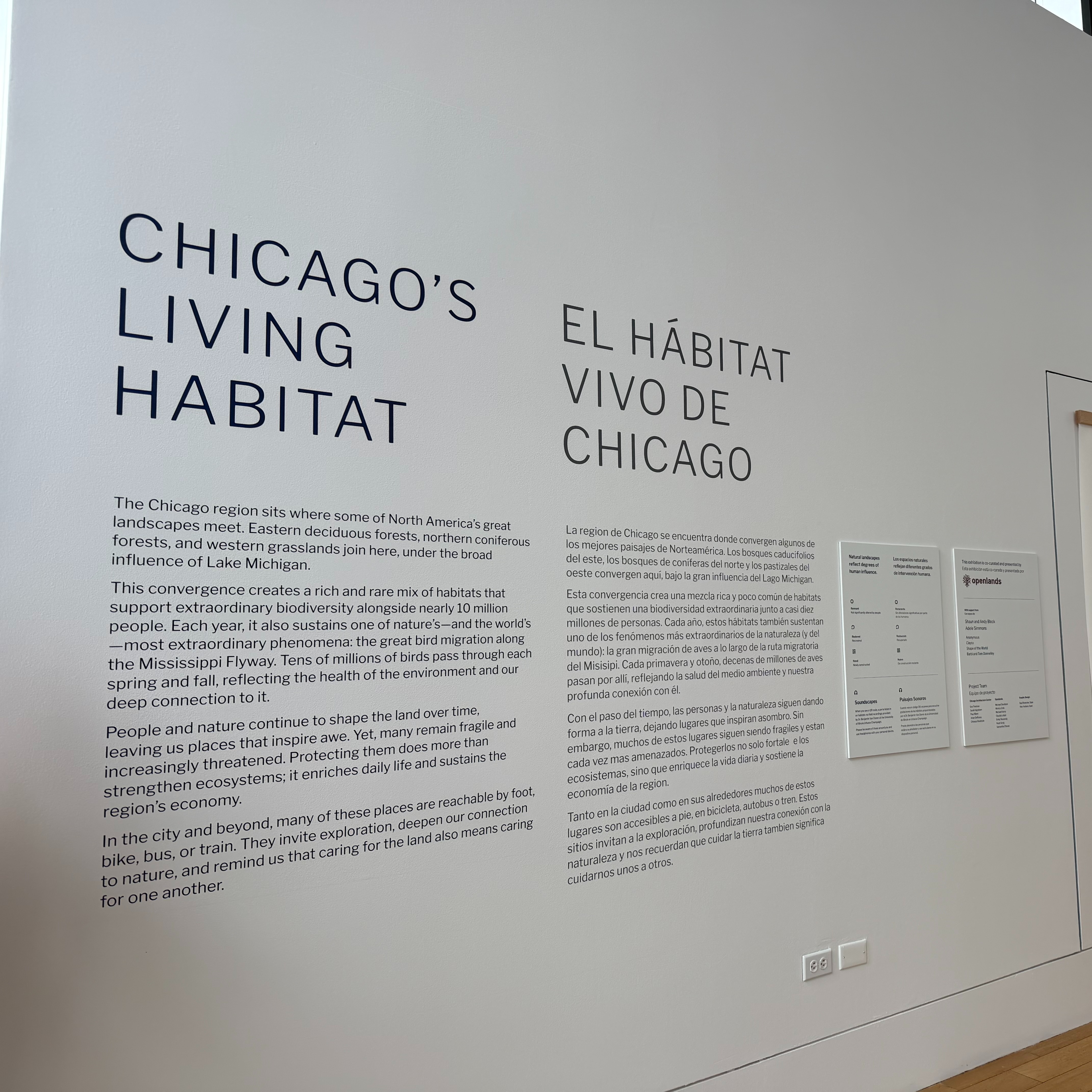 "Chicago's Living Habitat" at Chicago Architecture Center takes visitors on  journey through Chicago's landscapes