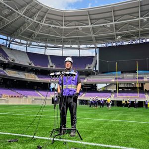 NU coaches check out future home