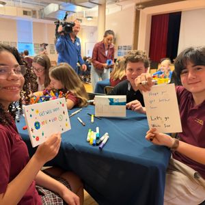 North Side students create care package for Pope Leo following lung cancer diagnosis