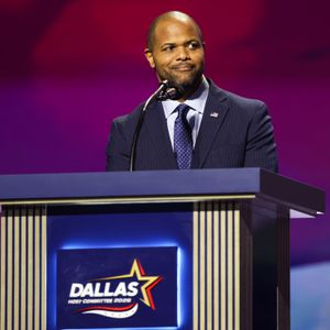 Former Democrat Johnson addresses 2026 Republican Convention in Dallas