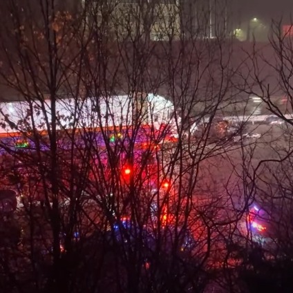 Deadly freeway crash involving Camaro and semi in Livonia