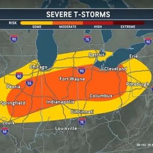 Severe weather, including tornadoes, possible Thursday afternoon, evening