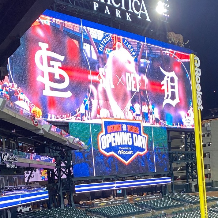 Tens of thousands head downtown for Detroit Tigers Opening Day!