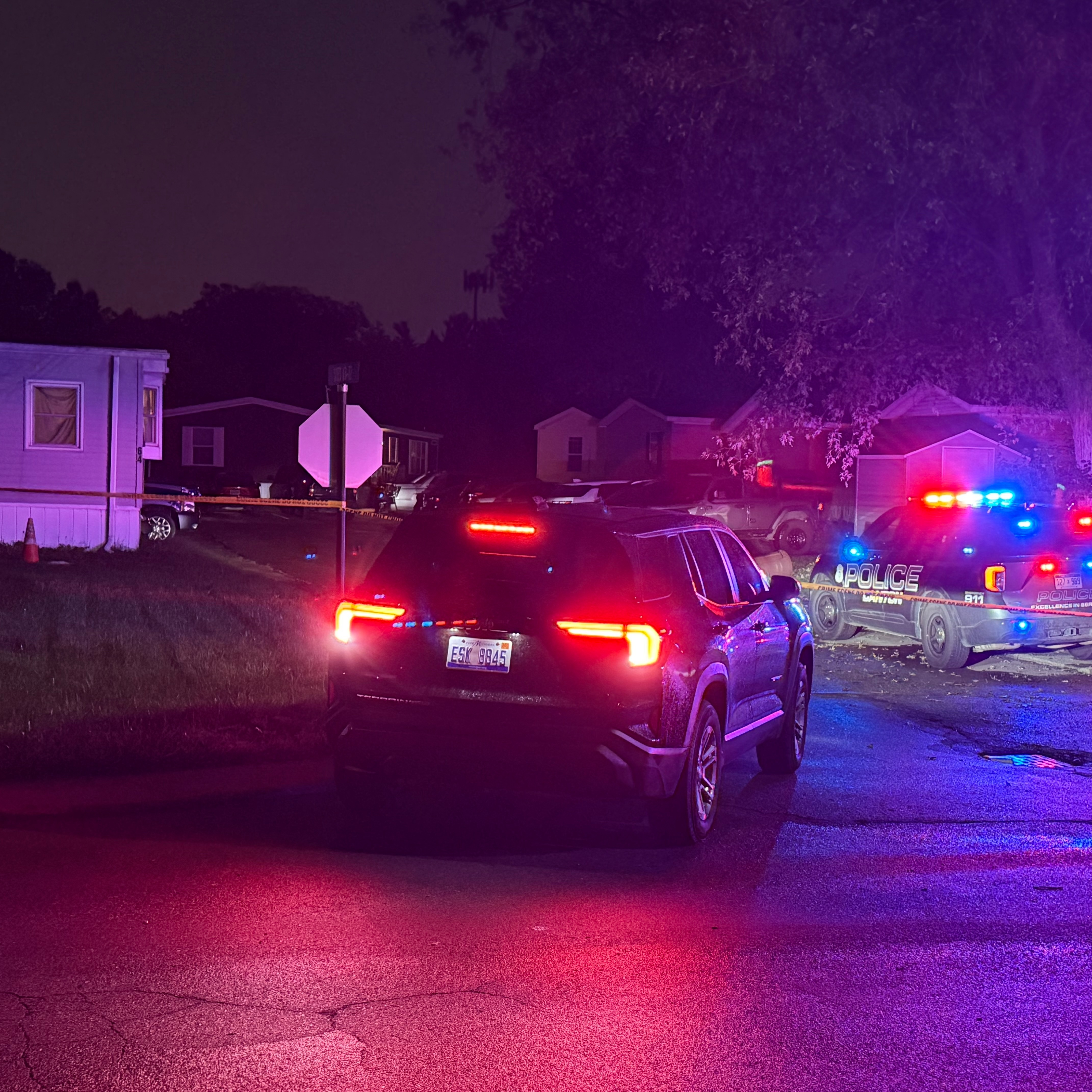 1 year old shot inside Canton Twp mobile home, suspects on the run