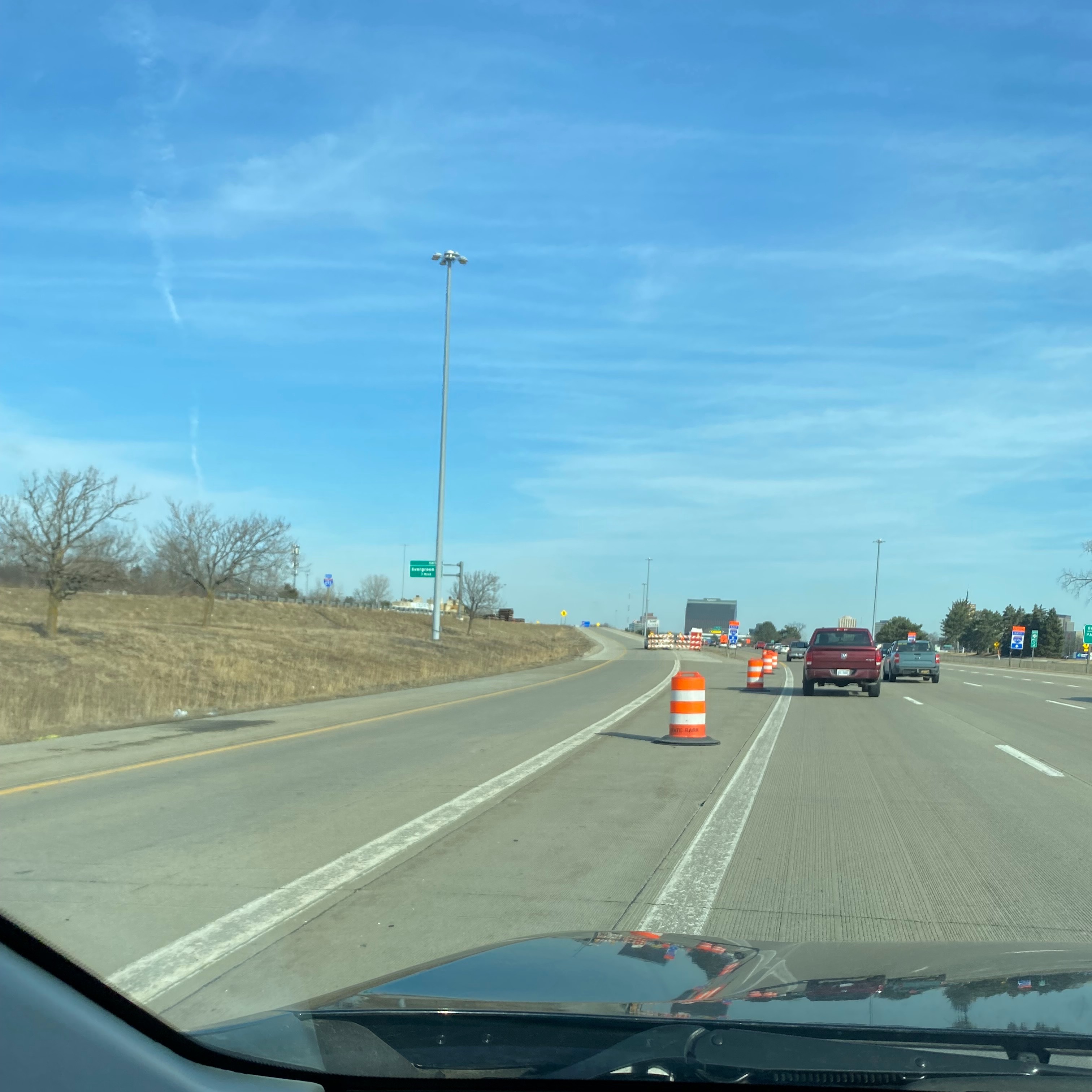 Road construction forces closure of one of busiest freeway ramps in Michigan