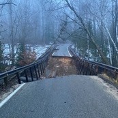Michigan's popular Tunnel of Trees road closed due to washout