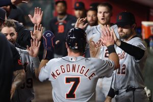 The Tigers fan who caught McGonigle's first homer