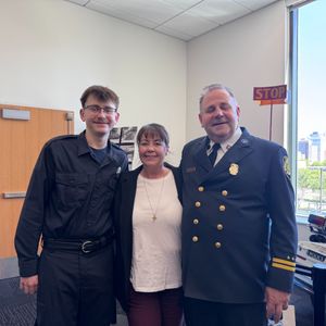 Son joins father in Detroit Fire Dept after completing probationary period