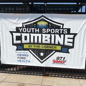 Young athletes beat the heat at Detroit PAL sports combine