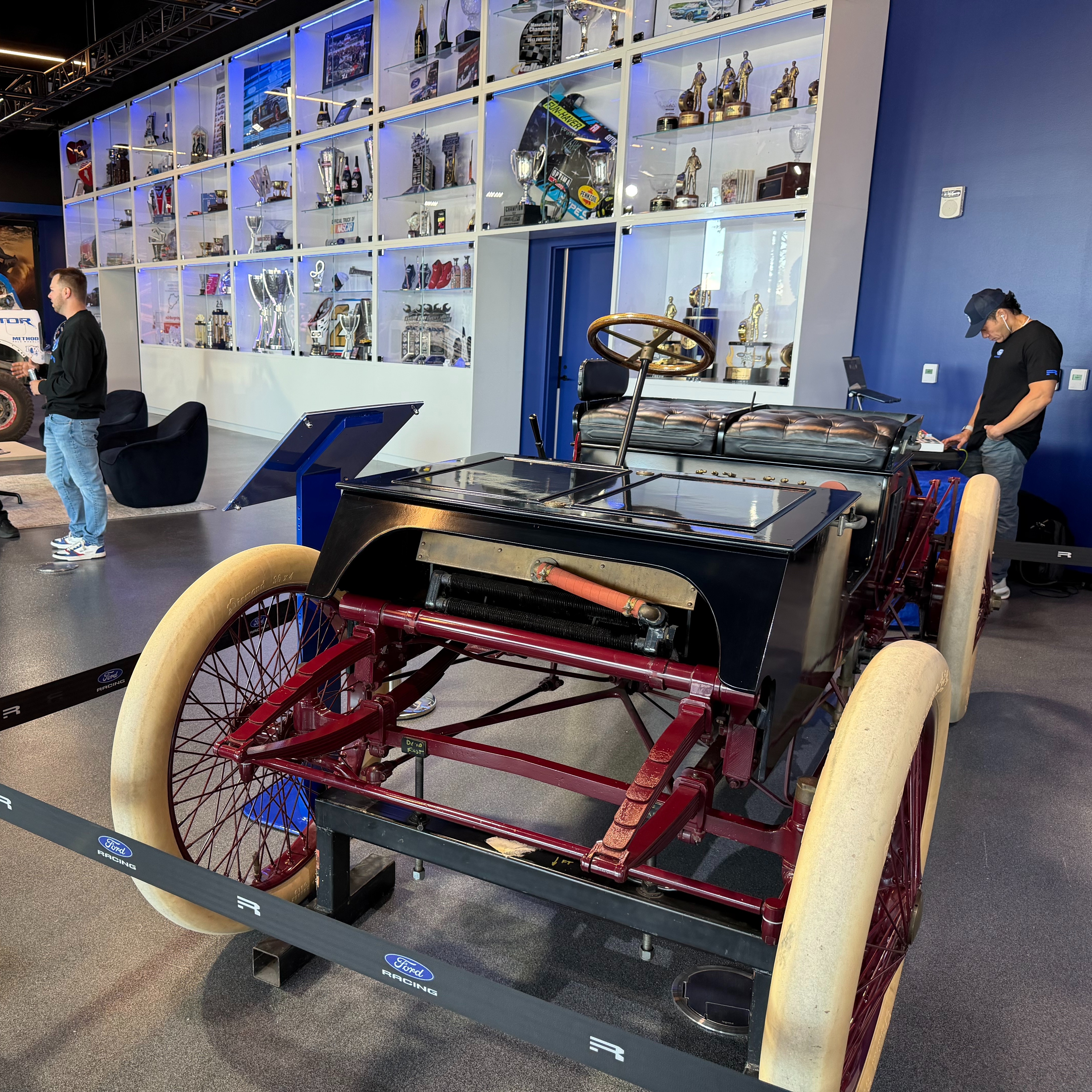 It's essentially a museum dedicated to Ford Racing